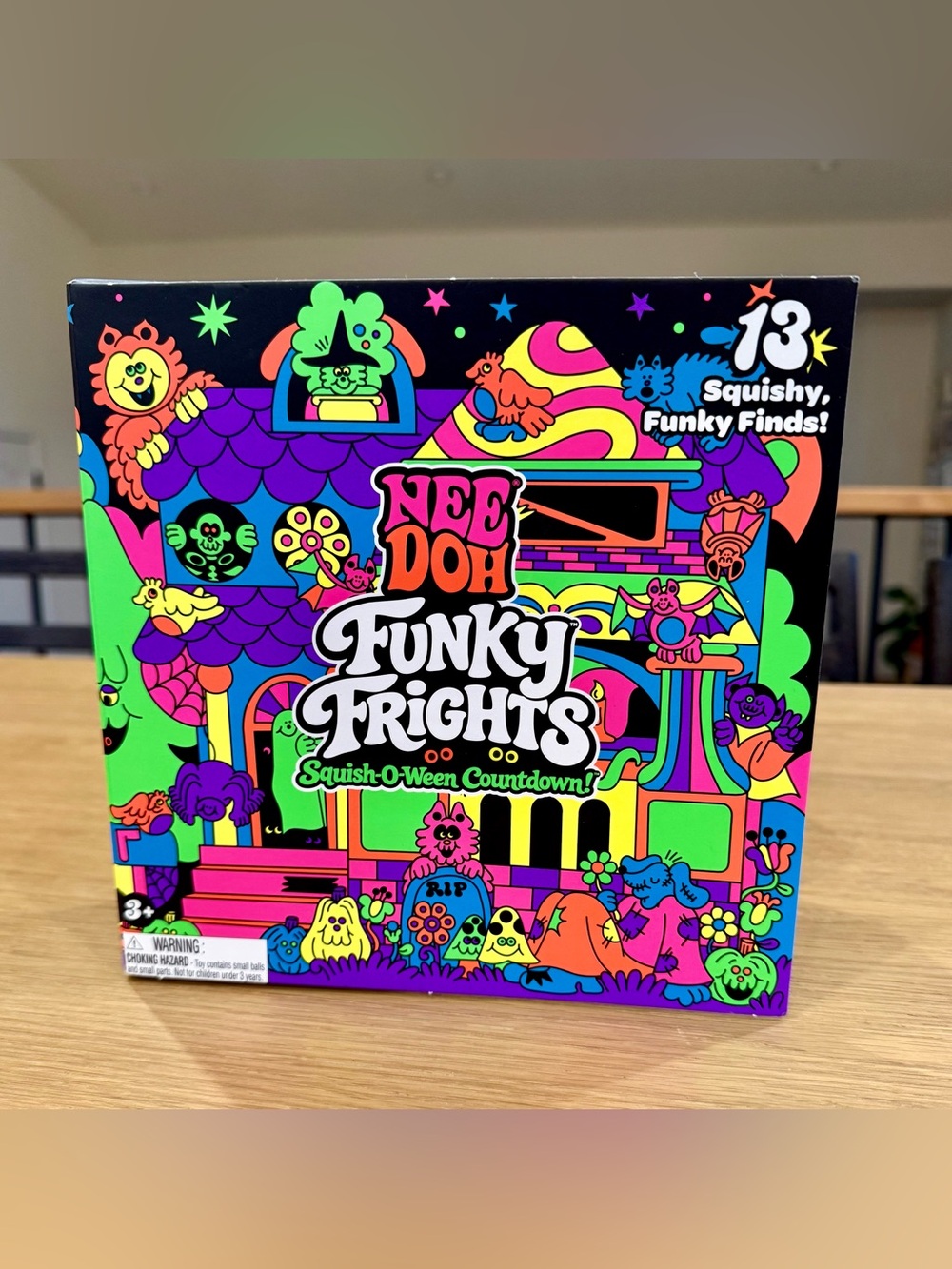 NeeDoh Funky Frights Squish-O-Ween Countdown - NWT 🕷️👻🎃